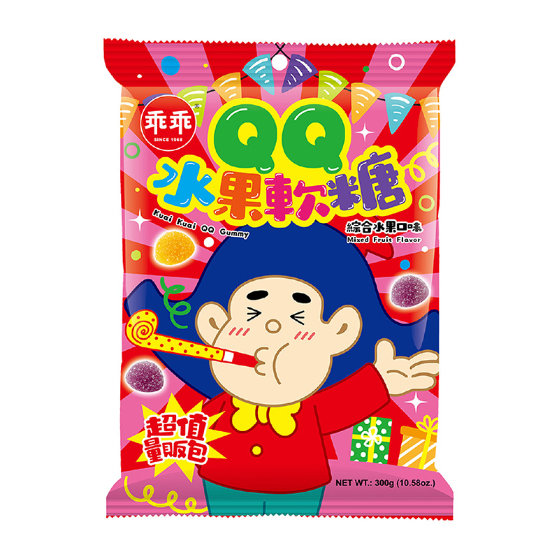 Kuai Kuai QQ Gummy- Mixed Fruit, , large