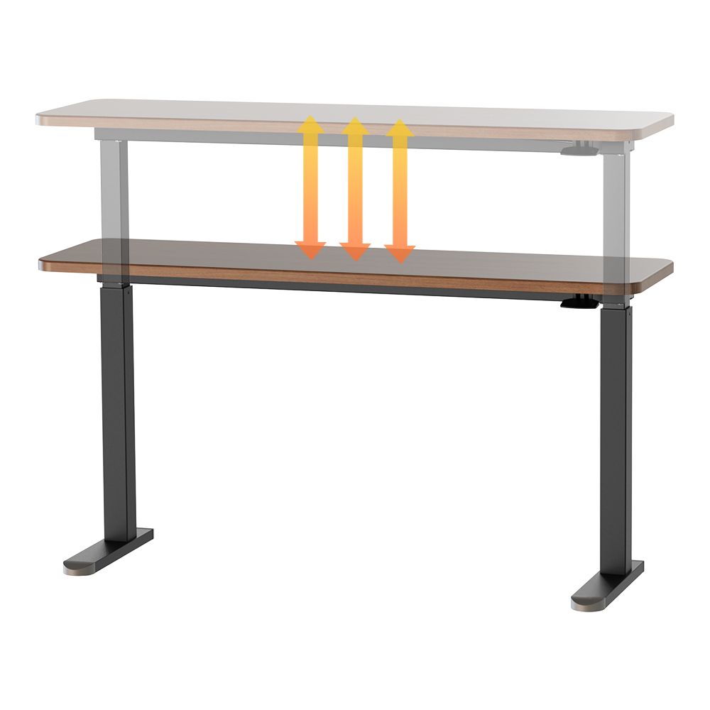[KAKU] Pneumatic Height Adjustable Desk 140x40cm, , large