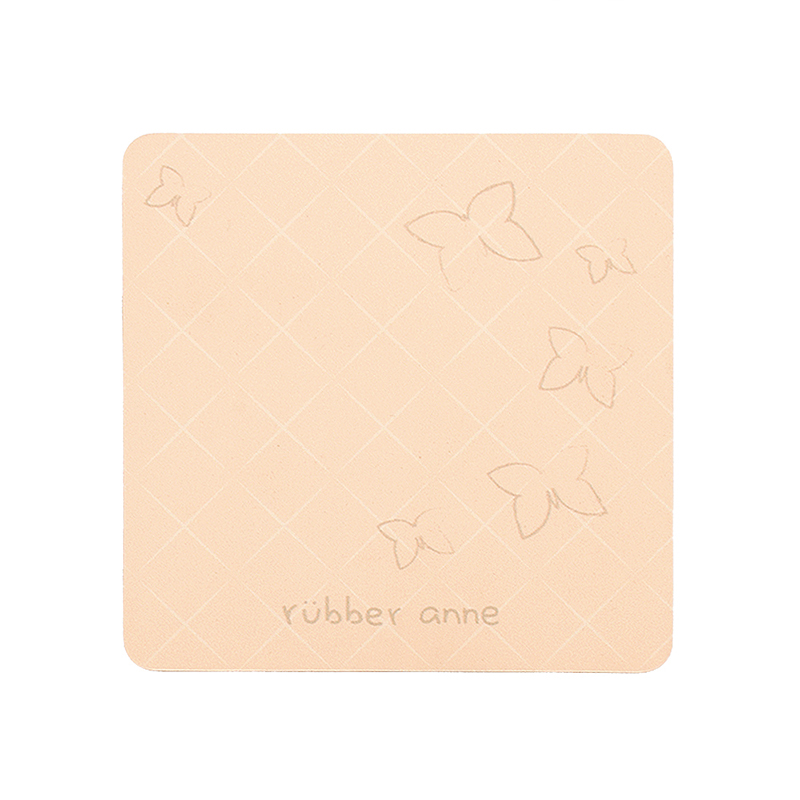 【Monster】 Soft Diatomaceous Earth Absorbent Coaster &ndash; Floral Tile Series (10x10cm) &ndash; Spring Butterflies with Fragrance, , large