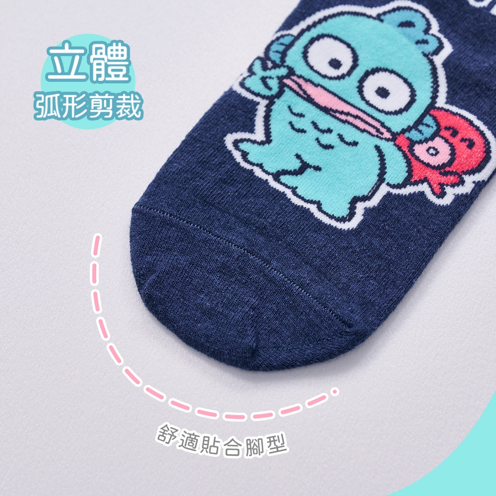 (多款)Sanrio 三麗鷗 人魚漢頓短襪【旺達棉品】, , large