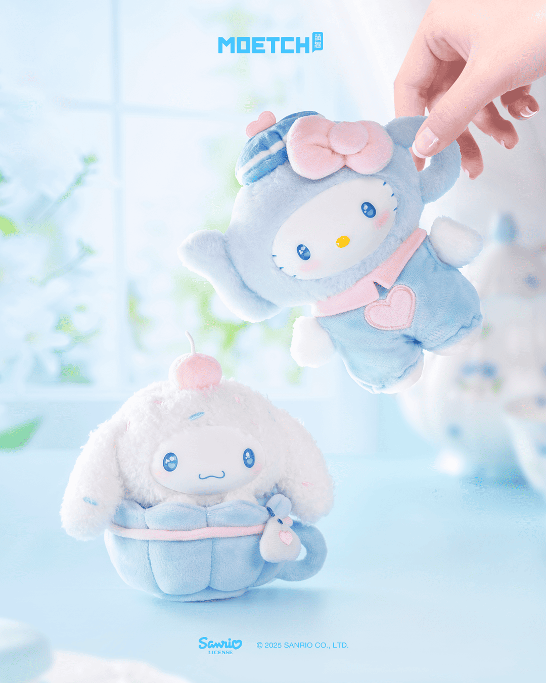 【際洋文化】Sanrio characters悸動之藍系列毛絨捏捏樂, , large