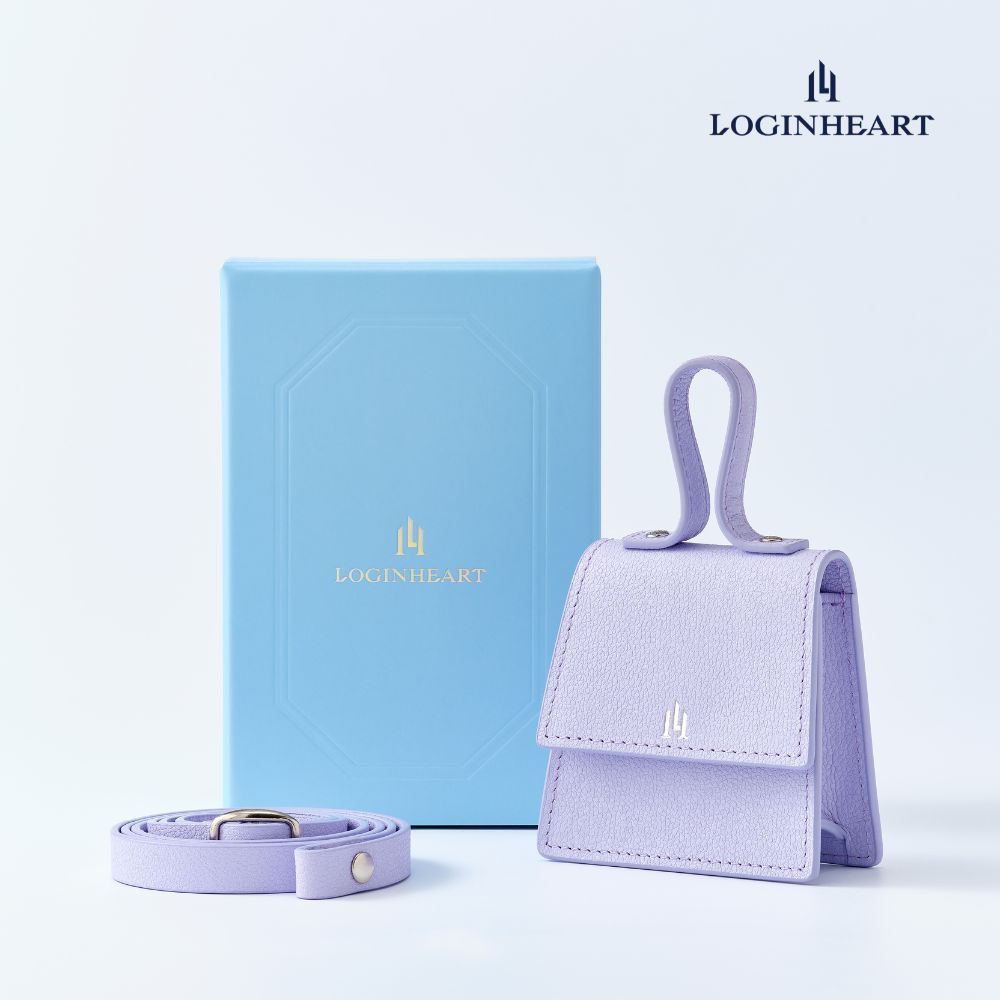 [LOGINHEART]迷你配方包－夢幻丁香紫 時尚科技小廢包, , large