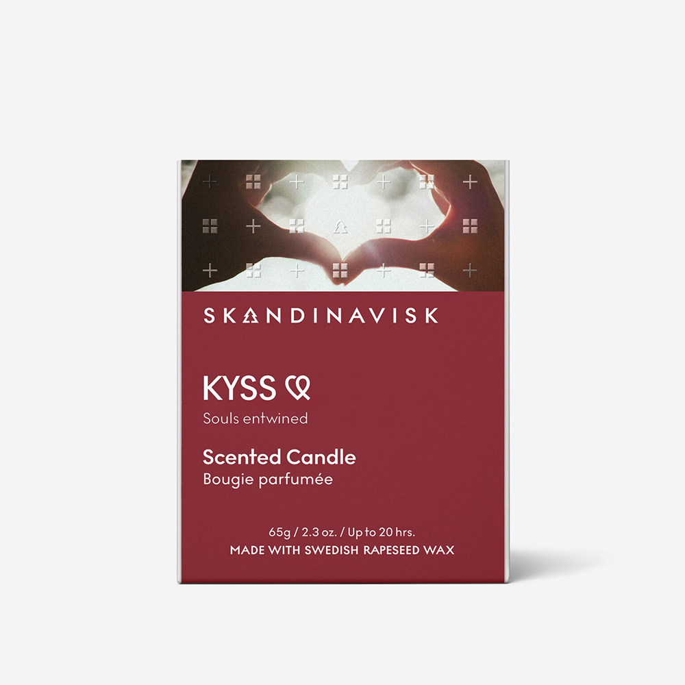 Skandinavisk KYSS 親吻 居家香氛蠟燭 65g 送禮 禮物 推薦(SDV20226), , large