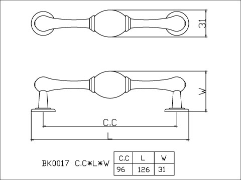 【協進五金】陶瓷把手 黑色+白瓷, , large