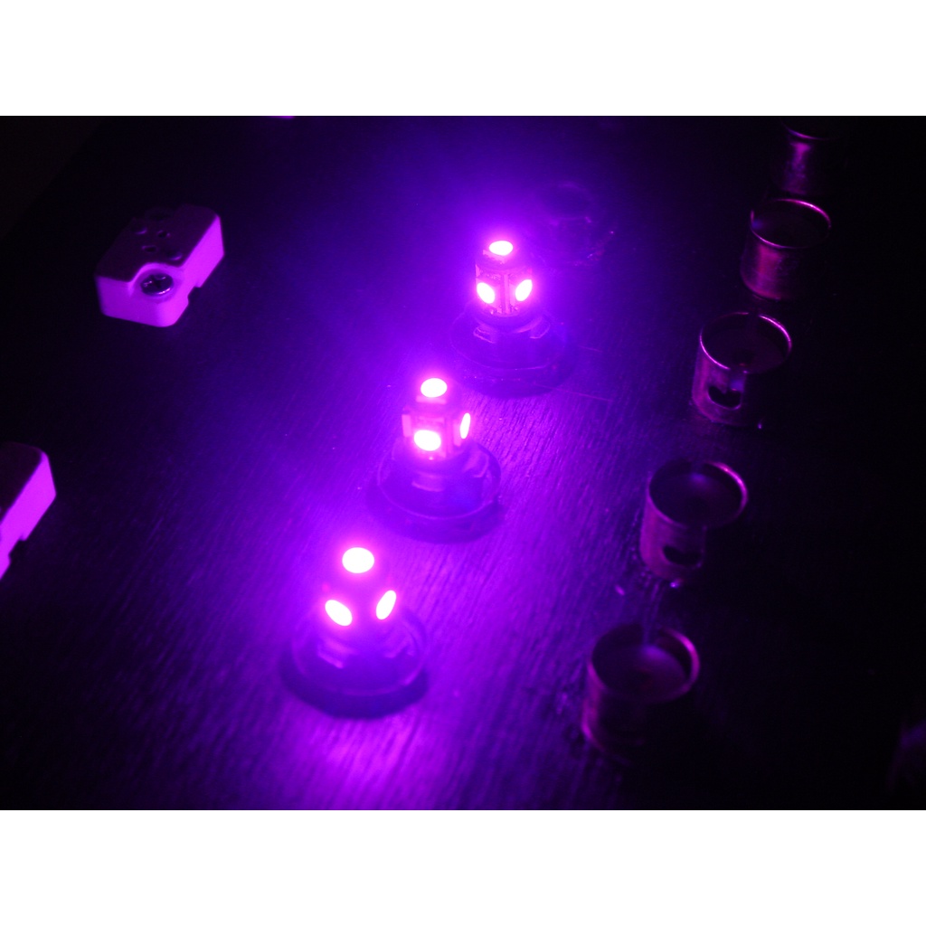 【PA LED】T10 5晶 15晶體 SMD LED 耐熱底座 小燈 儀表燈 定位燈 室內燈 牌照燈 車門燈 方向燈, , large