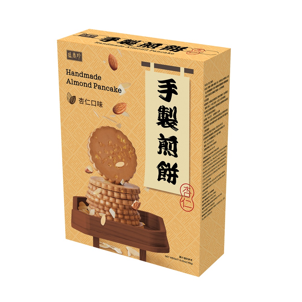 盛香珍手製煎餅-杏仁口味, , large