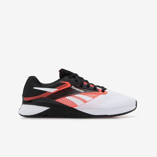 Reebok Nano X4 男 訓練鞋 多功能 運動 健身 重訓 支撐 透氣 緩震 白黑橘 [100074684], , large