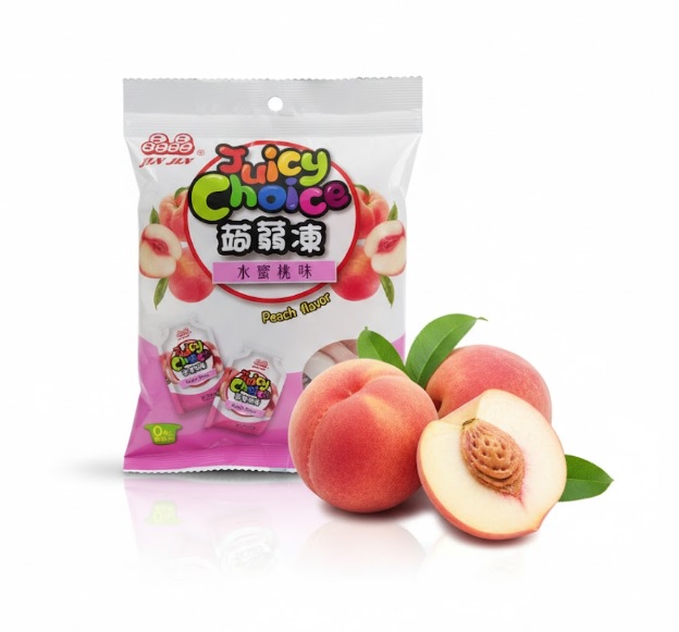 【Jingjing】White Peach Flavored Konjac Jelly, , large