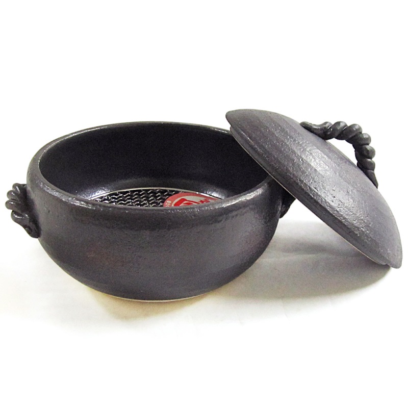 [豐名日本餐具] 六號燻鍋 棕黑 / C06PT9-1, , large