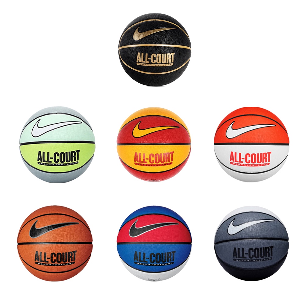 NIKE EVERYDAY ALL COURT 8P 7號球 送球網球針 室內 室外 籃球 N1004369【樂買網】, , large