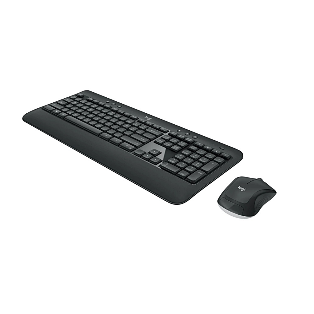 Logitech computer keyboard and mouse, , large