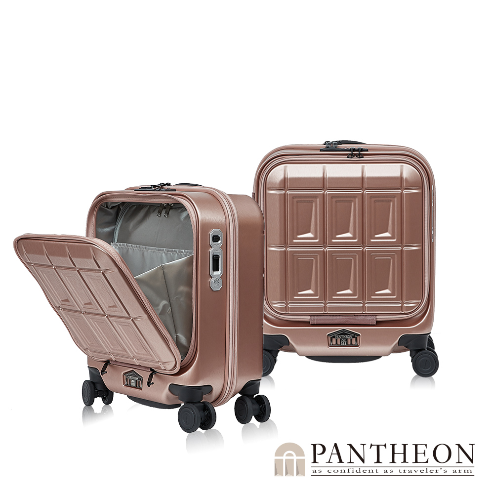 【PANTHEON PLAZA】618年中慶 新款半價 PANTHEON 16 19 24吋 專利前開式煞車輪行李箱 PTS-4006 / 5006 / 6007 三色可選, , large