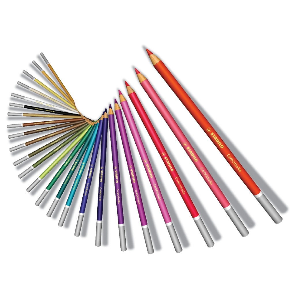 【德國天鵝STABILO】STABILOaquacolor 水彩樂水溶性色鉛筆12色(ST1612/1-20), , large