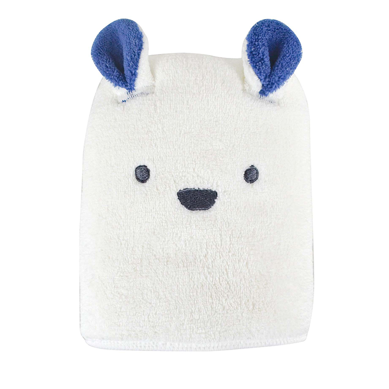 Water absorbing animal face towel Polar, , large