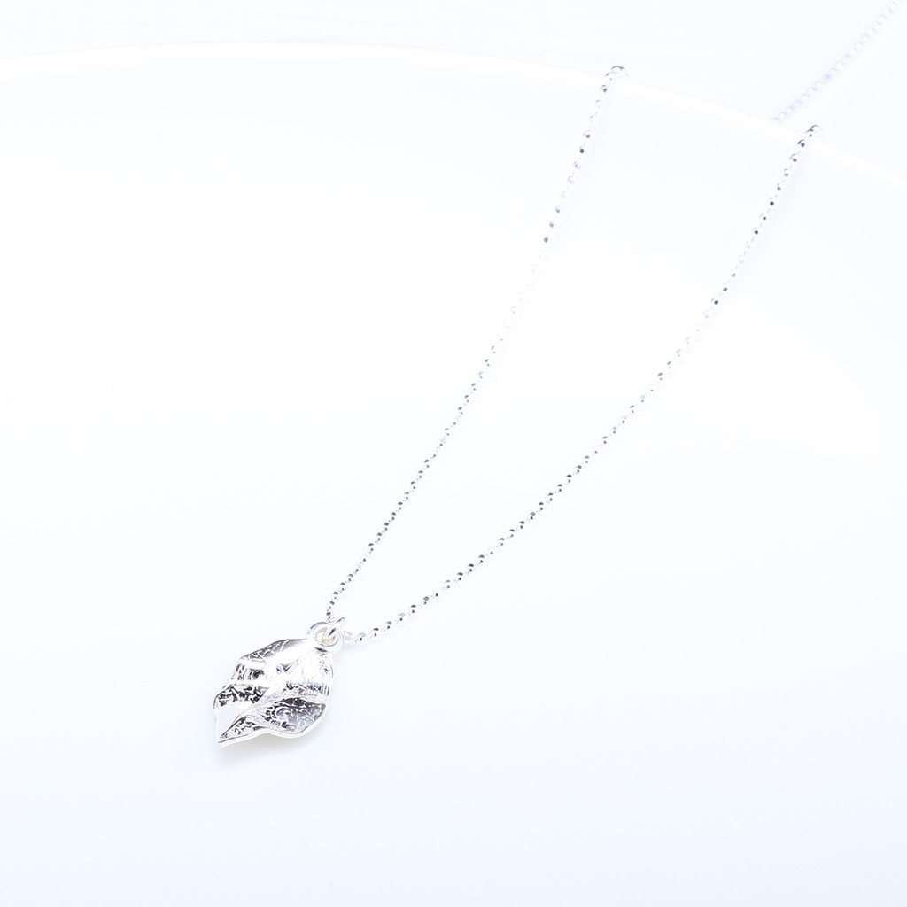 【Angel & Me】Leaf hope revival s925 sterling silver necklace Birthday gift, , large