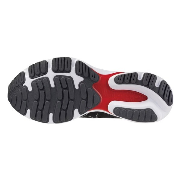 Mizuno Wave Prodigy 6 男 慢跑鞋 寬楦 彈力 支撐 緩震 美津濃 黑 紅 [J1GC241052], , large