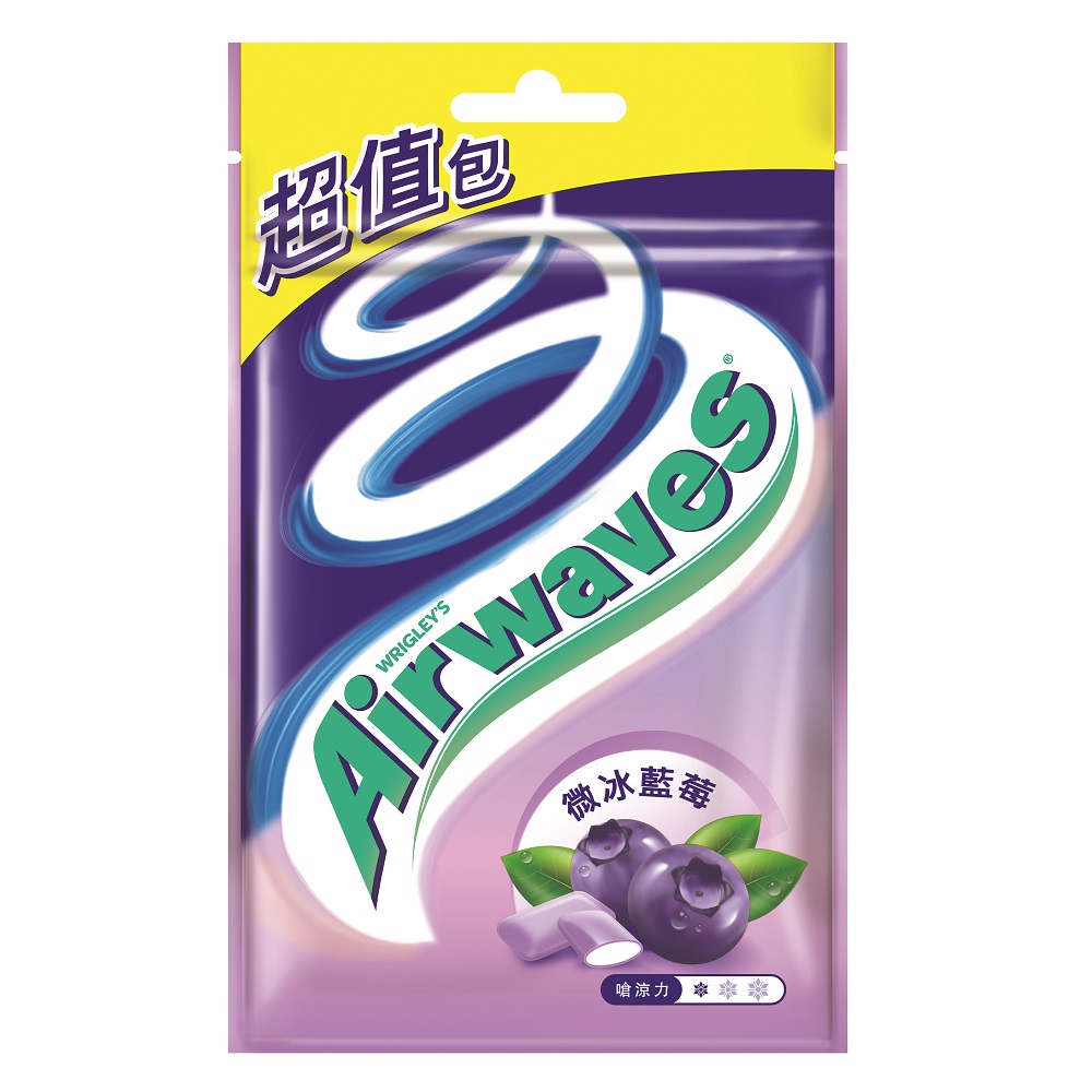 Airwaves微冰藍莓超值包62G, , large