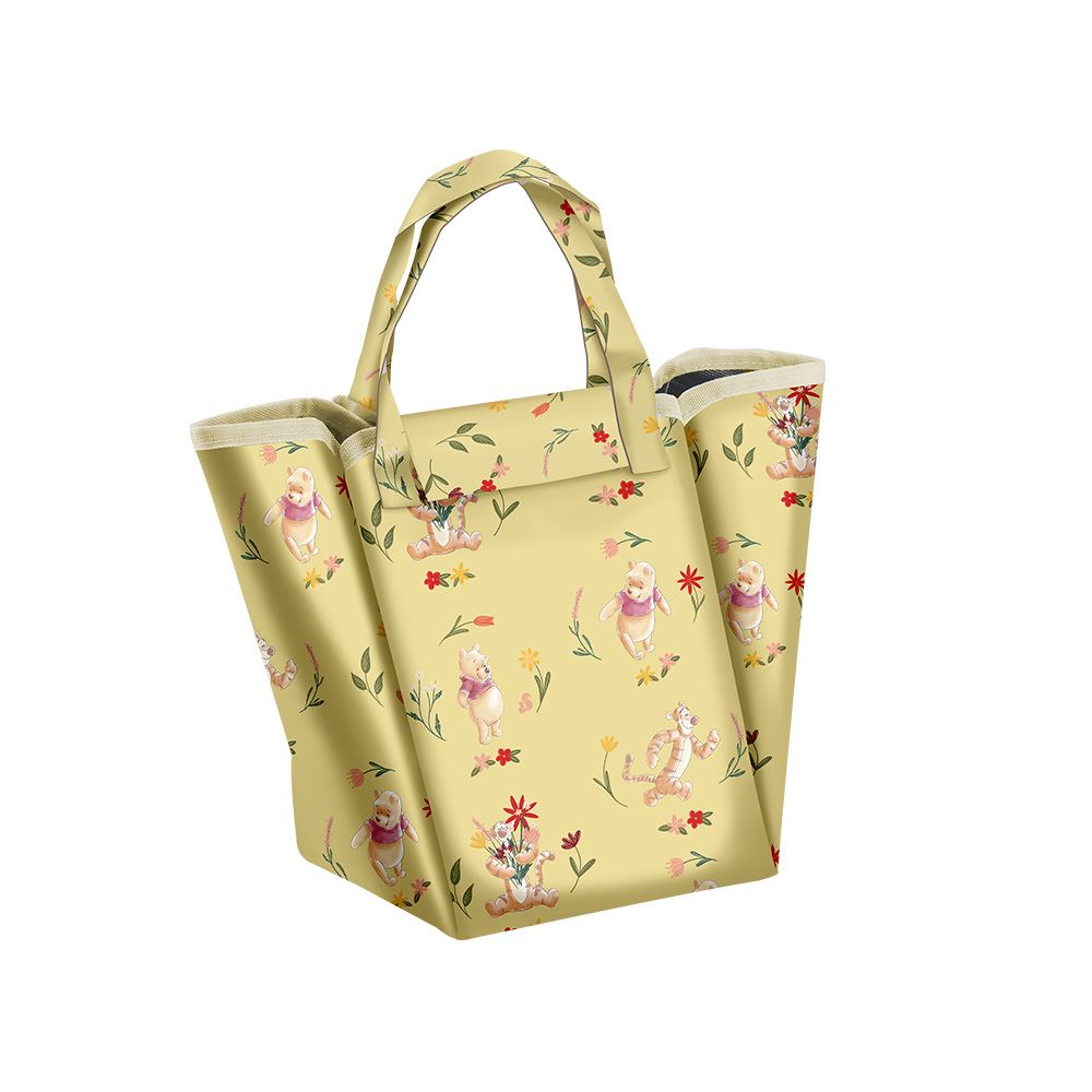Disney Winnie the Pooh "Floral Series" 2-in-1 Picnic Mat & Insulated Bag, , large