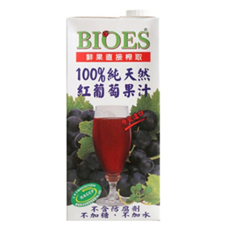 Bioes 100 Pure Pressed Red Grape, , large
