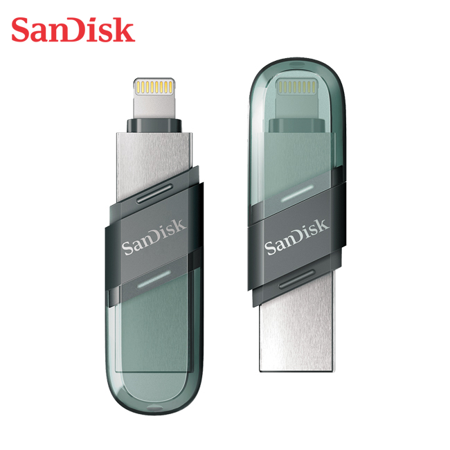 【SanDisk】iXpand 64G 翻轉 OTG USB 3.1 隨身碟 iPhone / iPad 適用, , large