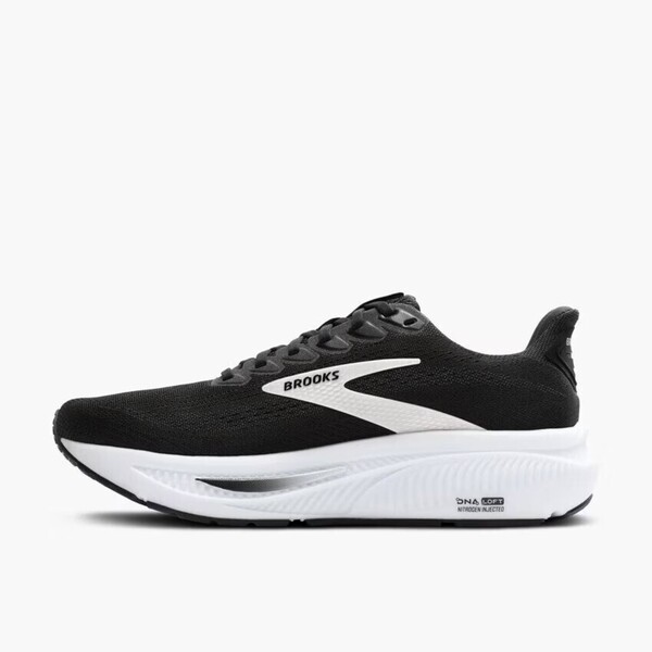 Brooks Ghost 17 男 慢跑鞋 彈力 緩震 流暢 黑白 [1104421D090], , large