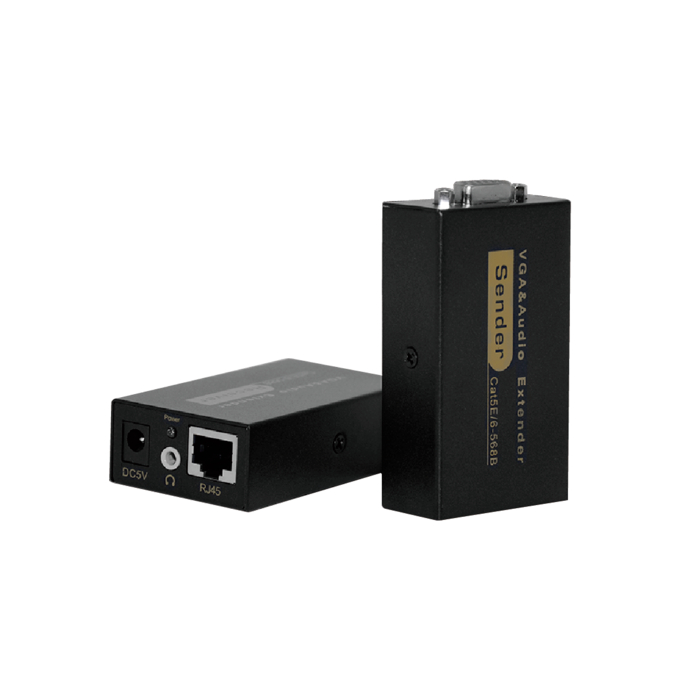 昌運監視器 HD-VGA100A 100米VGA+聲音網路延長器, , large