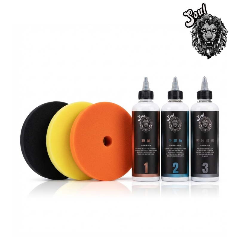 Soul Eternal Wheel Wax 250ml + Free Waxing Kit | T1 Carnauba, Heat Resistant, Hydrophobic Rim Protection (Made in Taiwan), , large