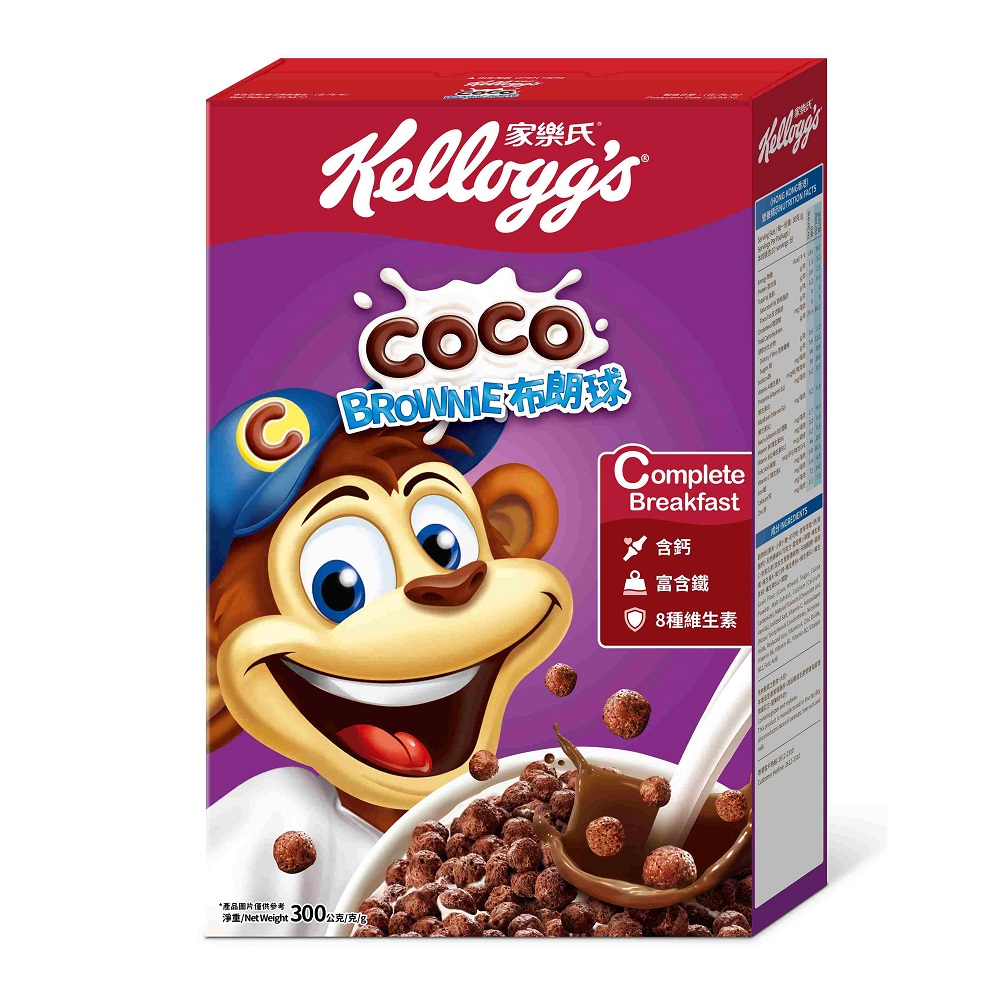 Kelloggs Coco Brownie 300g, , large