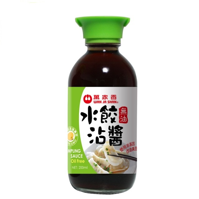 萬家香無油水餃沾醬200ml, , large