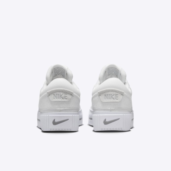 Kixpress-Nike Wmns Court Legacy Lift 女 運動休閒鞋 舒適 穿搭 白 灰 [FZ2606-100], , large