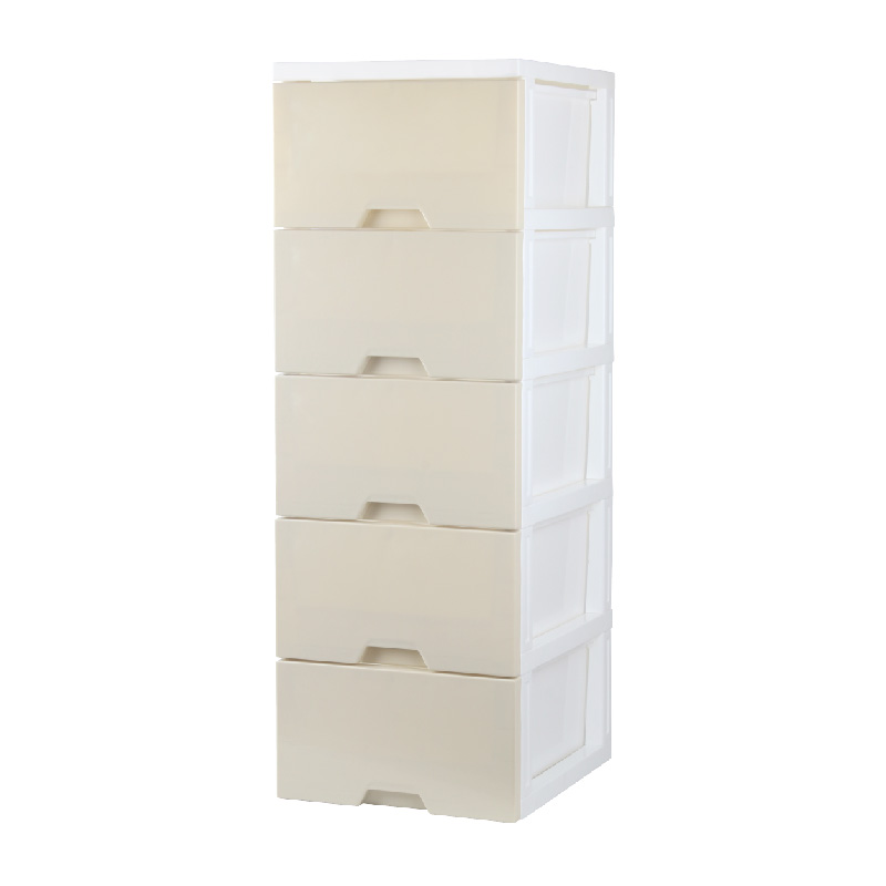 5 Layers Drawer Cabinet, 卡其色, large
