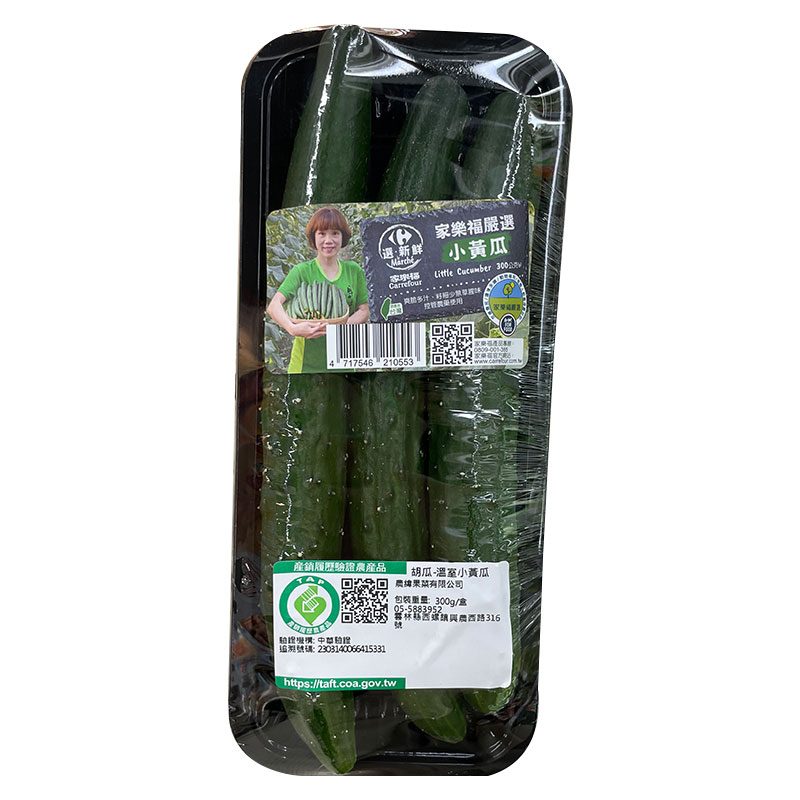 履歷小黃瓜300g/盒, , large