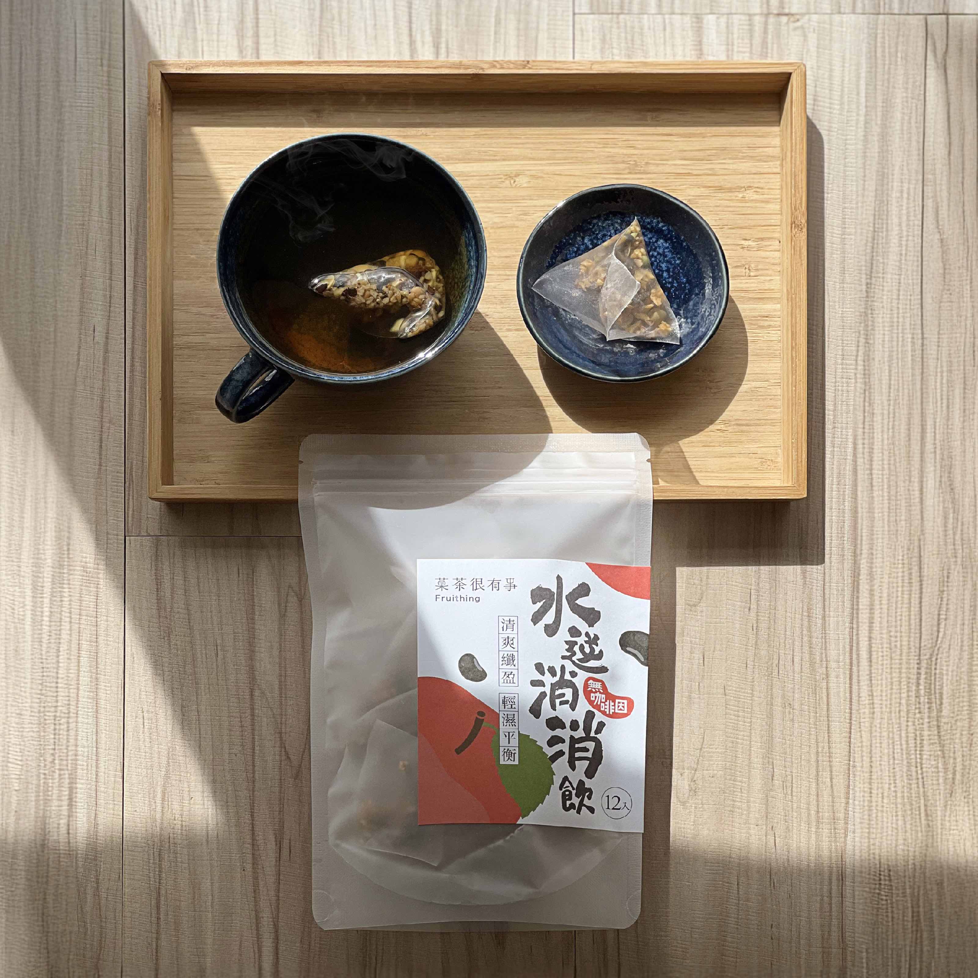[菓茶很有事]水逆消消飲（12入⎪無咖啡因）, , large