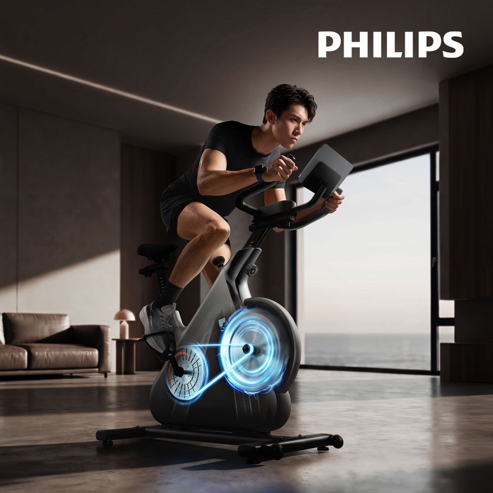 【PHILIPS】FIT3104B3 飛利浦智發電訓練單車-小野馬Pro, , large