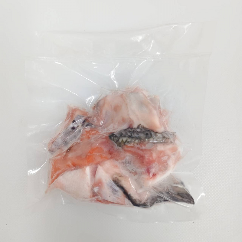 【一夫水產】挪威－鮭魚頭下巴切丁, , large