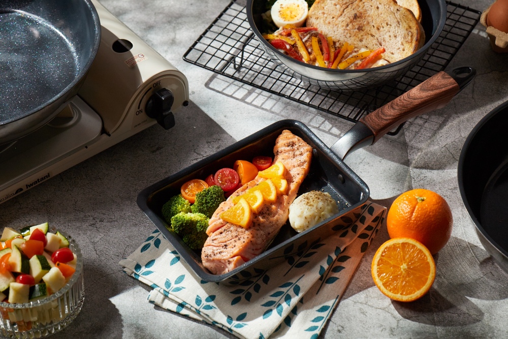 【hokua】Mecera Zero Ceramic IH Non-stick Frying pan 26cm with glass lid, , large