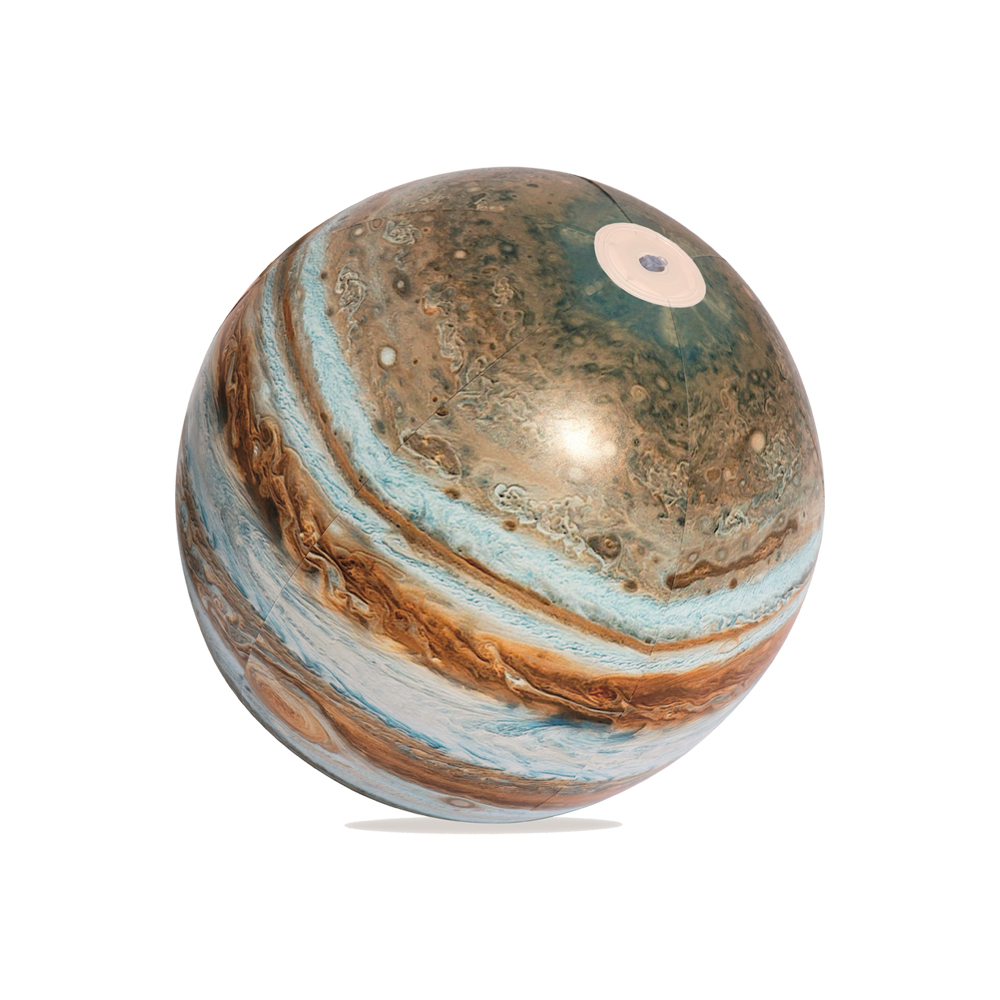 61cm木星發光大充氣沙灘球, , large