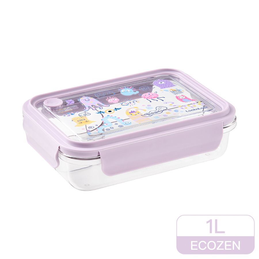 LL 3-Divided ECOZEN Lunch Box 1L, , large
