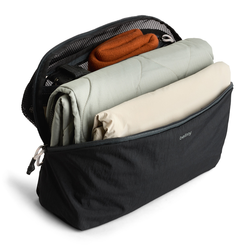 Bellroy Lite Packing Cube 6L 旅行收納袋 衣物收納 化妝包 小物收納包 盥洗包 禮物(黑色), , large