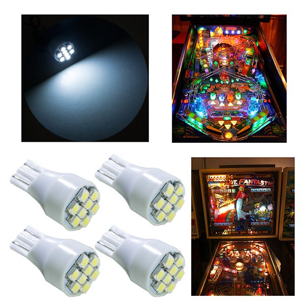 【PA LED】T15 T10 3528 8晶 SMD LED 閃爍型 爆閃 超白光 小燈 定位燈 裝飾燈, , large