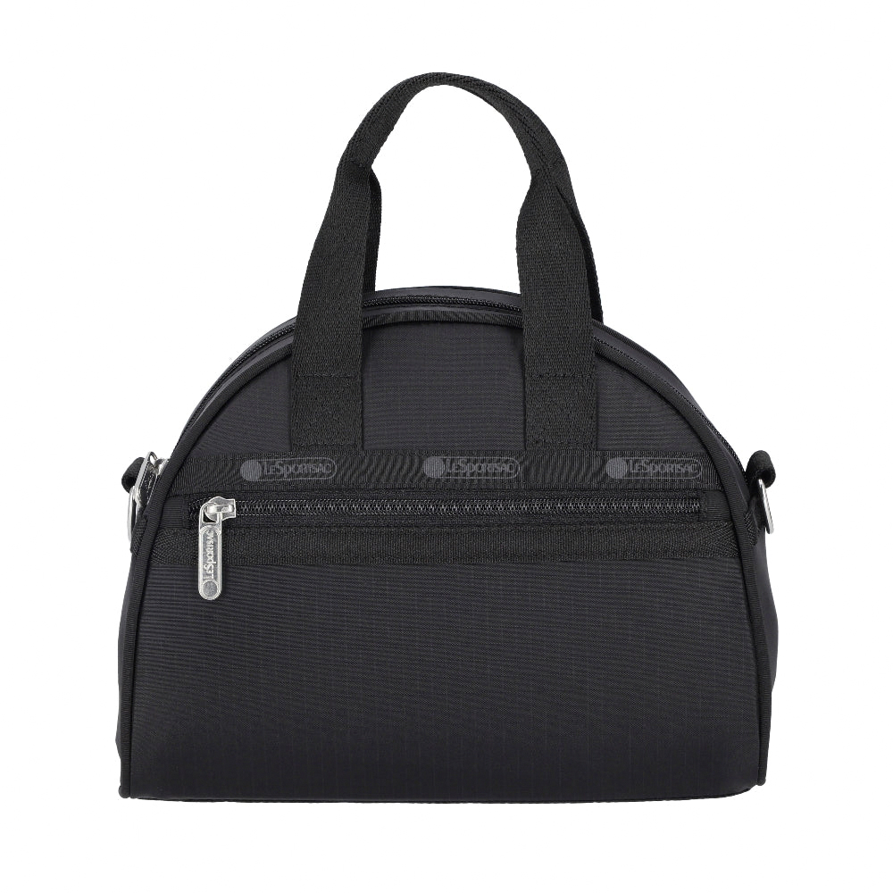 Lesportsac Round Small Satchel 手提肩背兩用包 側背包 手拿包 手提袋 半圓包 送禮 推薦(永恆黑), , large