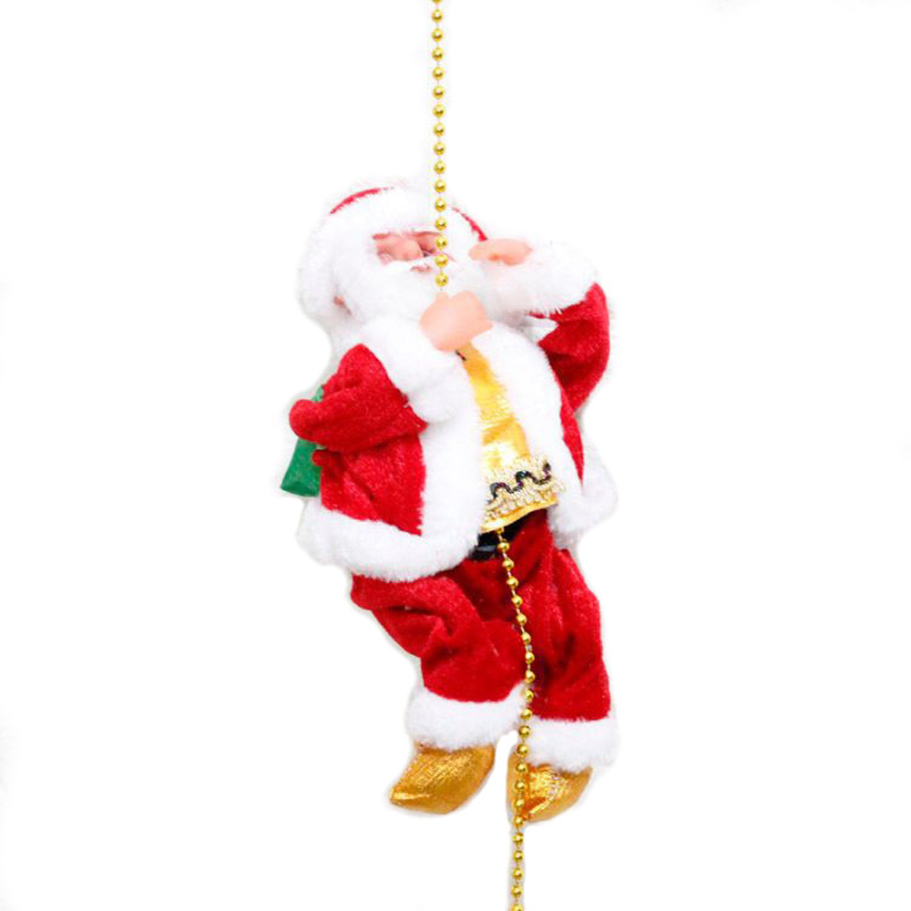 Climb on your own! 【Santa Claus Motorized Crawling Ornament】Festive, fun, and adorable &mdash; perfect for home decoration this Christmas., , large