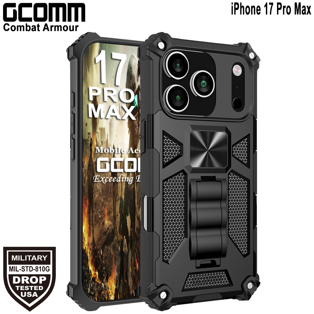 GCOMM iPhone 17 Pro Max / Pro / Air 軍規戰鬥盔甲保護殼 Combat Armour, , large