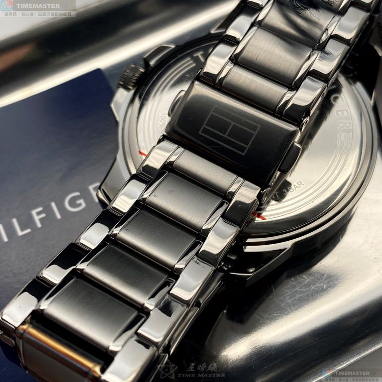 [星晴錶業]TommyHilfiger手錶,46mm,TH00039槍灰色錶面槍灰色錶殼槍灰色精鋼錶帶款, , large