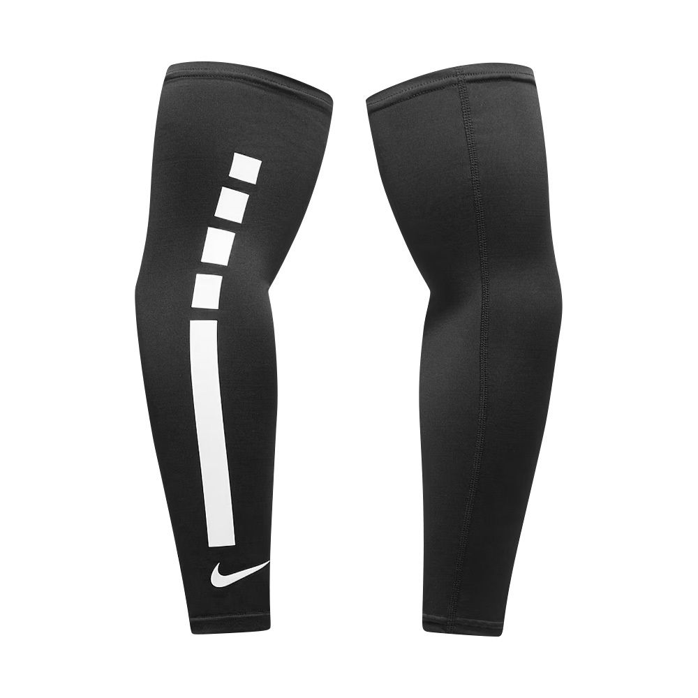 NIKE PRO ELITE 臂套 2.0 一雙入 健身 訓練 戶外運動 簡約 透氣 防曬 抗紫外線 人體工學 黑 白, , large