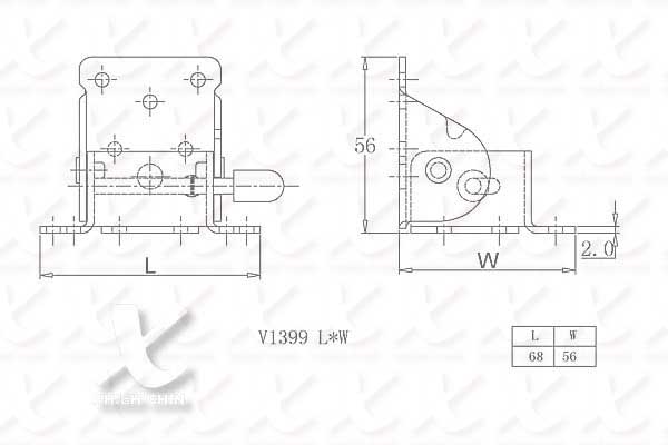 FOLDING LEG MECHANISM, , large