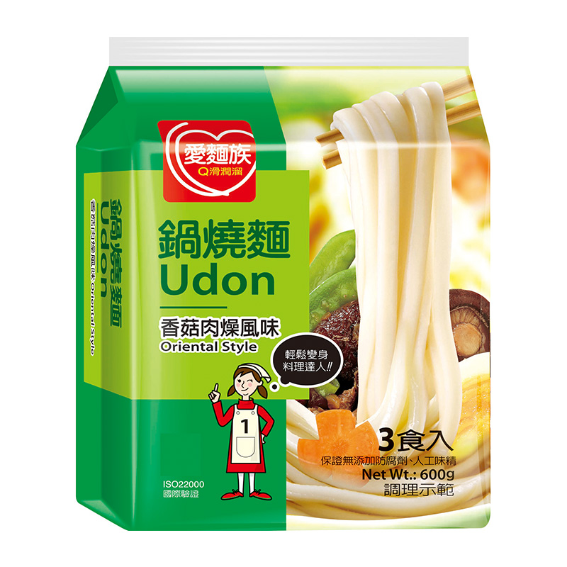 愛麵族鍋燒麵香菇肉燥風味, , large