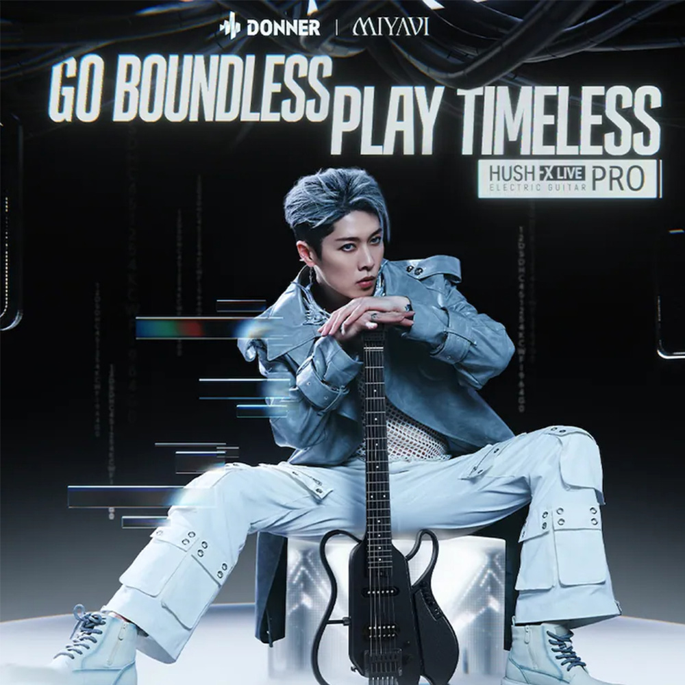 DONNER HUSH-X PRO MIYAVI 代言款 電吉他【敦煌樂器】, , large