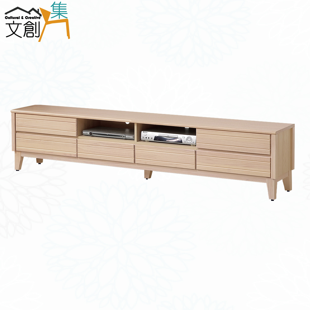 【文創集】瑞歐7.1尺六抽電視櫃(客約商品), , large