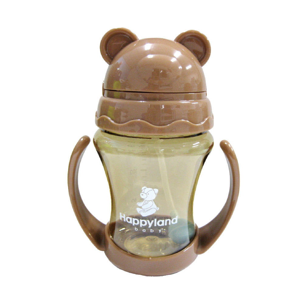 【韓國 HAPPYLAND】 200ML Tritan學習喝水防脹氣果汁杯 喝水杯 水壺, , large
